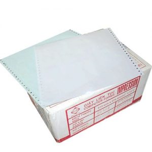 GIẤY IN LIÊN TỤC 2 LIÊN 210X279 CM 1.500 TỜ