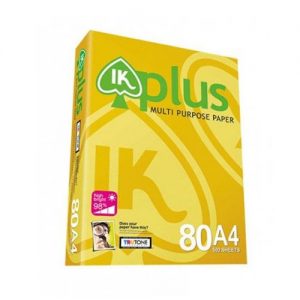 GIẤY IN IK PLUS A4 ĐỊNH LƯỢNG 80GSM 500 TỜ