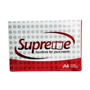 GIẤY IN SUPREME A4 ĐỊNH LƯỢNG 70GSM 500 TỜ