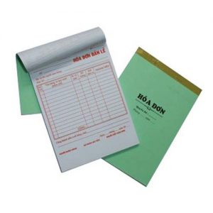 HÓA ĐƠN BÁN LẺ 1 LIÊN 13 X 19CM