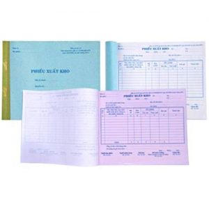 PHIẾU XUẤT KHO 2 LIÊN 13 X 19CM
