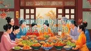 Hình ảnh mùng 1 Tết ngày đầu năm 2025