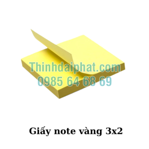 Giấy Note Vàng 3x2