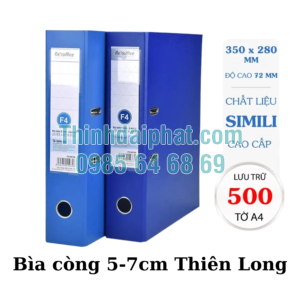 Bìa Còng 5-7cm Thiên Long