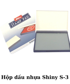 Hình ảnh hộp dấu nhựa Shiny