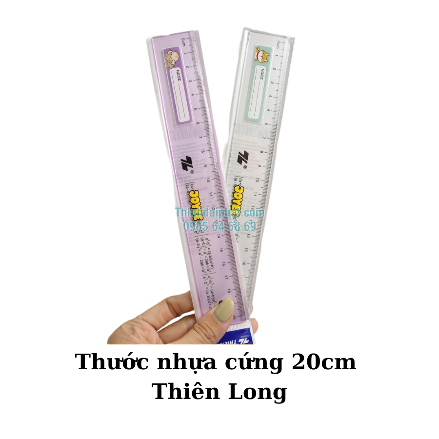 Hinh-anh-thuoc-nhua-cung-thien-long-20cm-Thien-Long Hình ảnh thước nhựa cứng 20cm Thiên Long