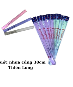 Hình ảnh thước nhựa cứng 30cm Thiên Long