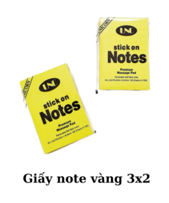 Hình ảnh giấy note vàng 3x2