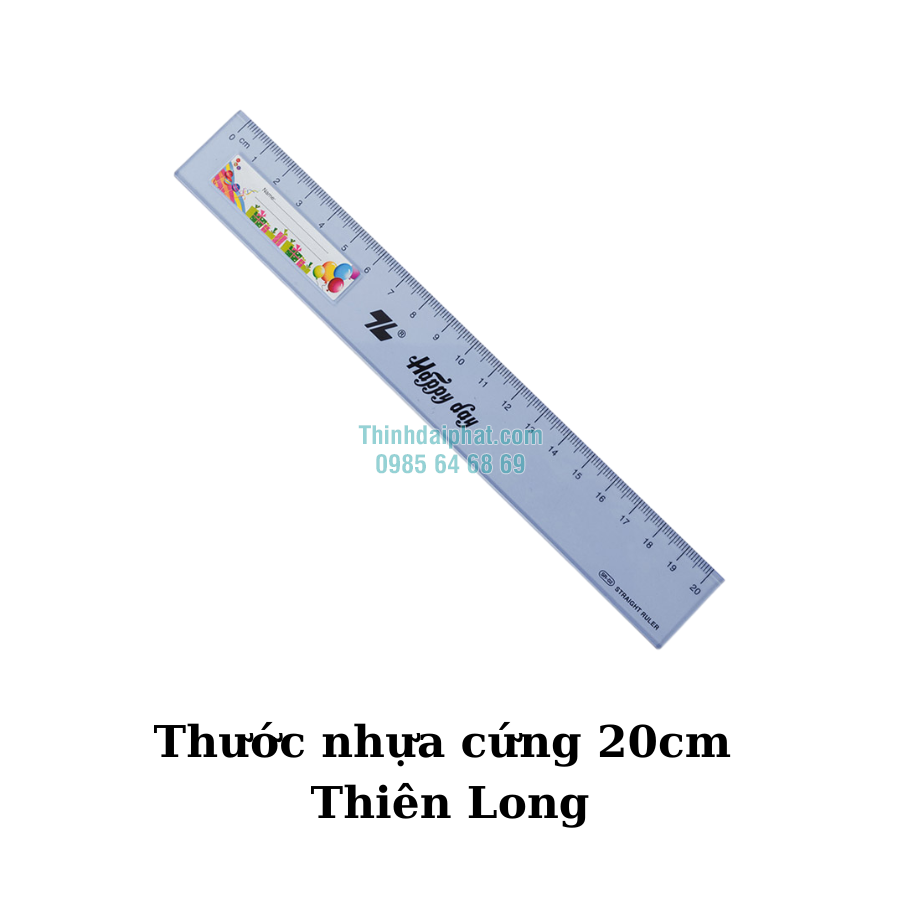 Hinh-anh-thuoc-nhua-cung-thien-long-20cm-Thien-Long Hình ảnh thước nhựa cứng 20cm Thiên Long