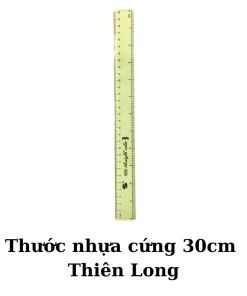 Hình ảnh thước nhựa cứng 30cm Thiên Long
