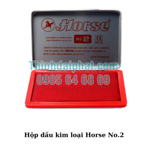 Khay Mực Đóng Dấu Horse No.2