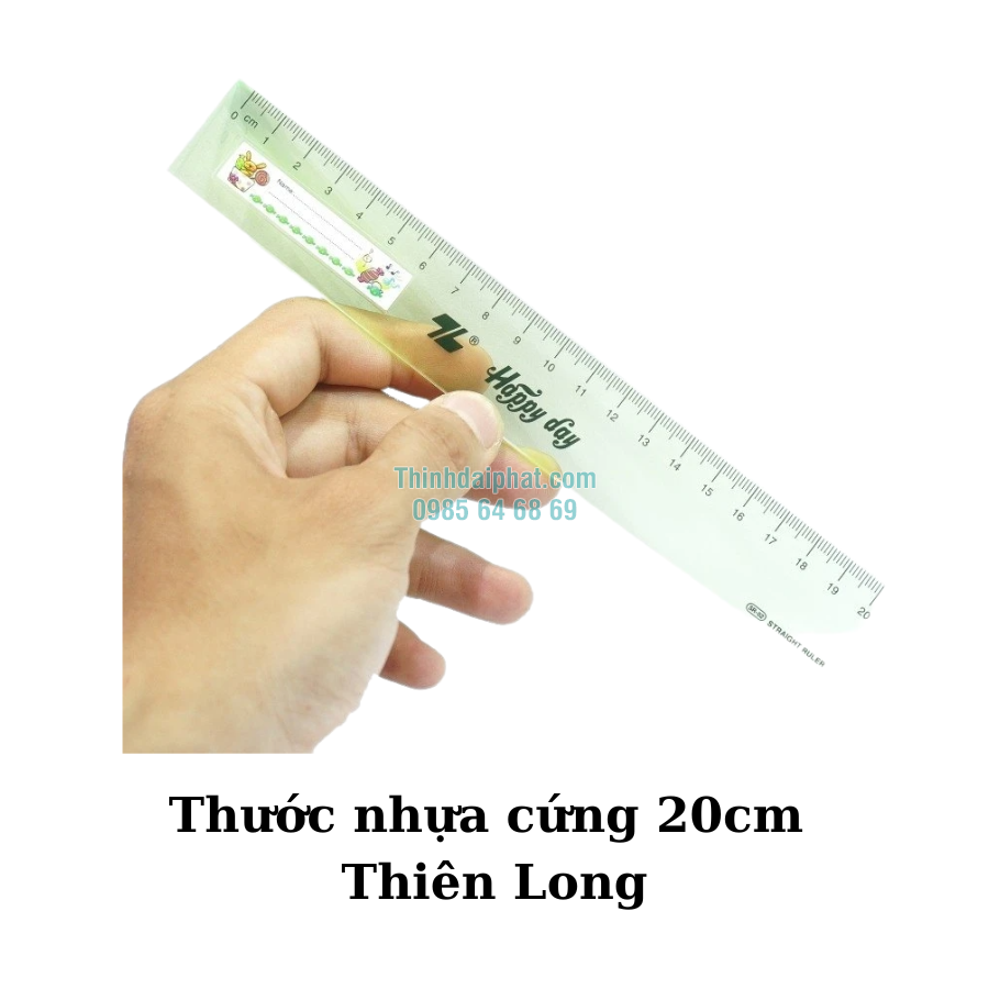 Hinh-anh-thuoc-nhua-cung-thien-long-20cm-Thien-Long Hình ảnh thước nhựa cứng 20cm Thiên Long
