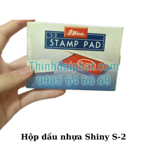 Hộp Dấu Nhựa Shiny S-2