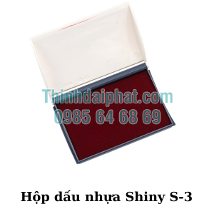 Hộp Dấu Nhựa Shiny S-3