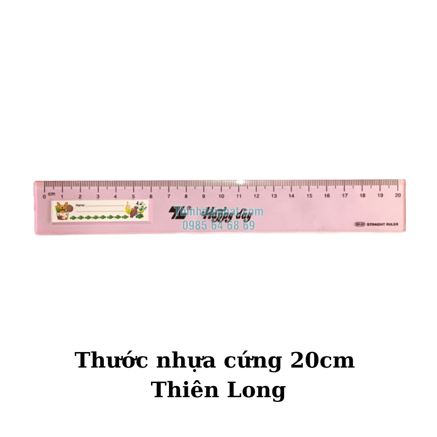 Hinh-anh-thuoc-nhua-cung-thien-long-20cm-Thien-Long Hình ảnh thước nhựa cứng 20cm Thiên Long