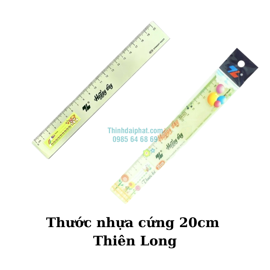 Hinh-anh-thuoc-nhua-cung-thien-long-20cm-Thien-Long Hình ảnh thước nhựa cứng 20cm Thiên Long