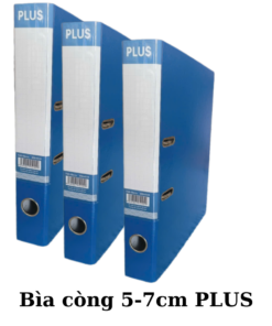 Hình ảnh bìa còng 5-7cm Plus