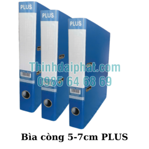 Bìa Còng 5-7cm PLUS