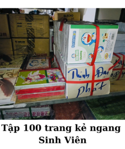 Hình ảnh tập 100 trang kẻ ngang Sinh Viên