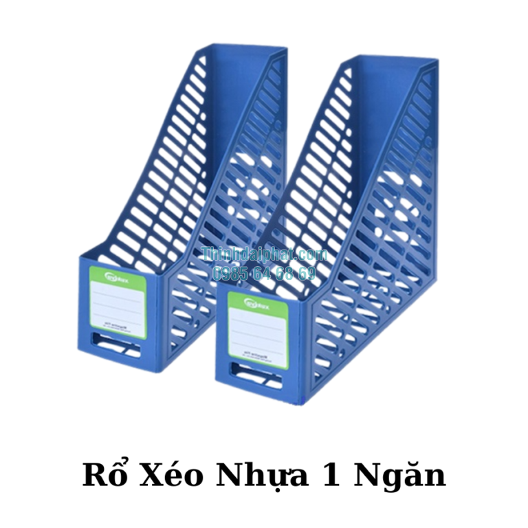 Kệ Rổ Xéo Nhựa 1 Ngăn - Văn phòng phẩm Thịnh Đại Phát