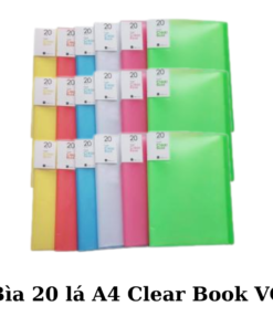 Hình ảnh bìa 20 lá A4 Clear Book VC