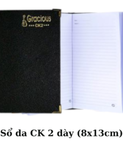 Hình ảnh sổ da CK2 dày (8x13cm)