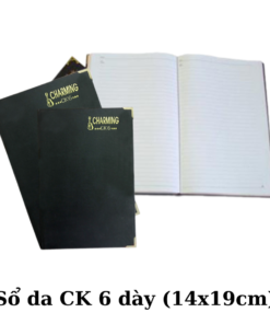 Hình ảnh sổ da CK 6 dày (14x19cm)