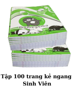 Hình ảnh tập 100 trang kẻ ngang Sinh Viên