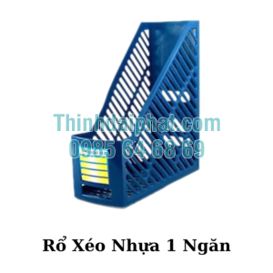 Kệ Rổ Xéo Nhựa 1 Ngăn