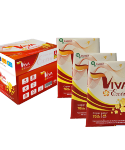 Hình ảnh giấy In ViVa Extra Đỏ A4 Định Lượng 70 gsm