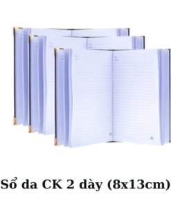 Hình ảnh sổ da CK2 dày (8x13cm)