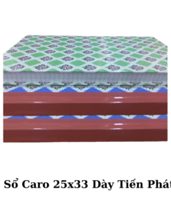 Hình ảnh sổ Caro 25x33 dày Tiến Phát