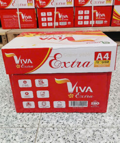 Hình ảnh giấy In ViVa Extra Đỏ A4 Định Lượng 70 gsm