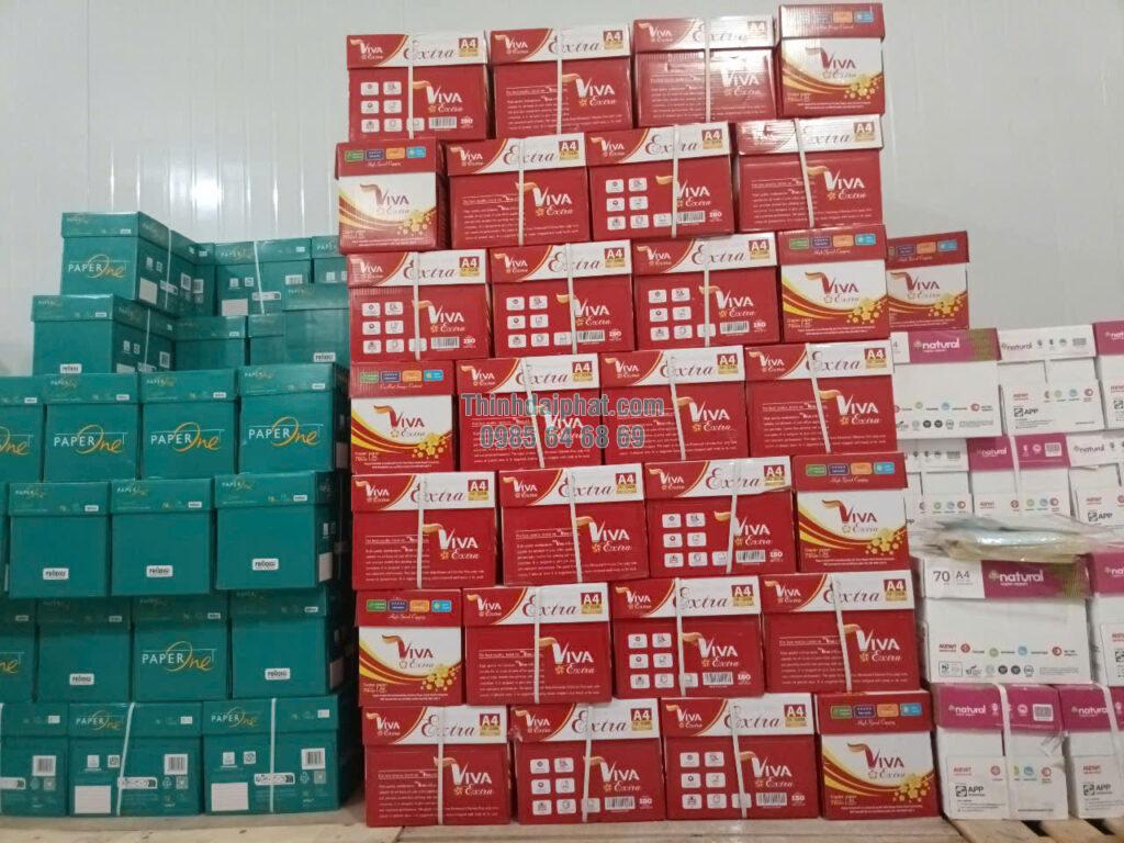 Giấy In ViVa Extra Đỏ A4 Định Lượng 70 gsm